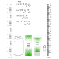 Natural CBD Lubrifiant Eau Natural CBD 50ml